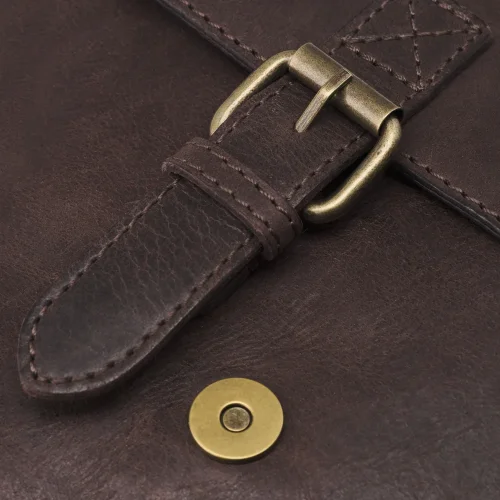 Shoulder Bag CARL | Coffee Brown