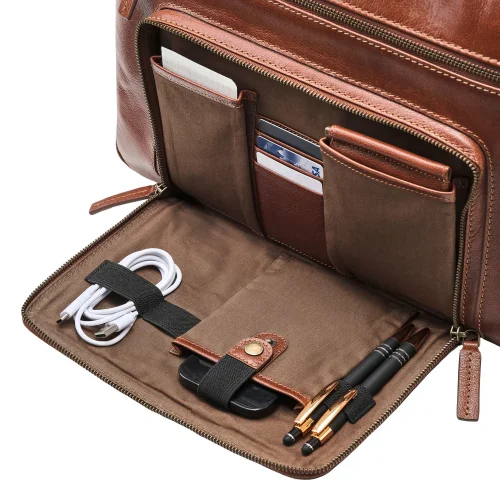 Taška na notebook SILVIO | Gaštanová