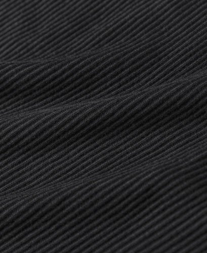 Cotton Tank Top | Black - Size: S