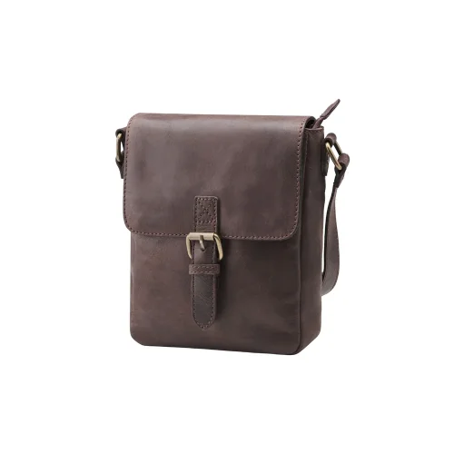 Shoulder Bag CARL | Coffee Brown