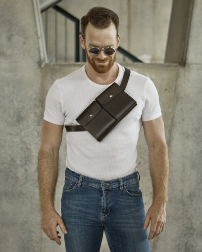 Chest Bag | Dark Brown