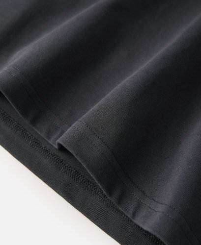 Henley tričko s krátkym rukávom | Tmavo sivé - Veľkosť: XXL