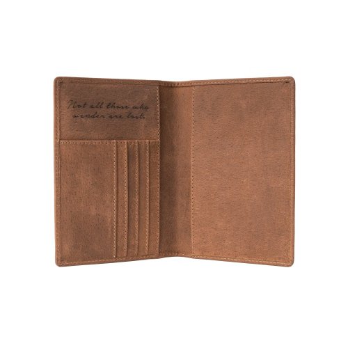 Passport Cover PETE | Havana Brown