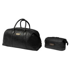 Set | Weekender DAVID & Dopp Kit RUBY | Black