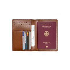 Passport Cover PETE | Chestnut