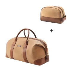 Set | Weekender DAVID & Dopp Kit GLEN | Khaki