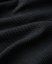 Honeycomb Waffle Knit Henley T-Shirt | Black - Size: XXL