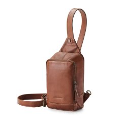 Crossbody puzdro EMILIO | Gaštanové