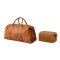 Set | Weekender DAVID & Dopp Kit RUBY | Cognac