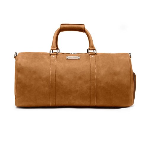 Celokožená príručná taška FINN | 40 l | Koňaková