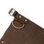Short Leather Apron | Coffee Brown
