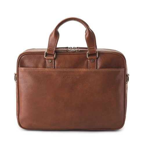 Laptop Bag AURELIO | Chestnut Brown