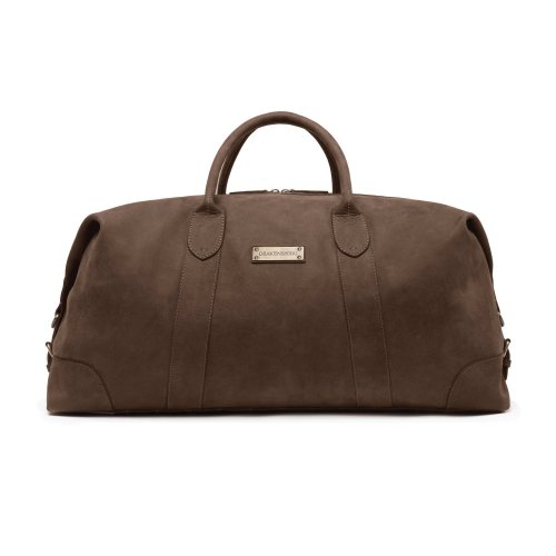 Set | Weekender DAVID & Dopp Kit RUBY | Coffee Brown