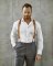 Leather Front Suspenders | Brown