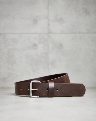 Belt MARSHALL | Dark Brown - Belt size: Waist 85 - 95 cm, Engraving: No engraving