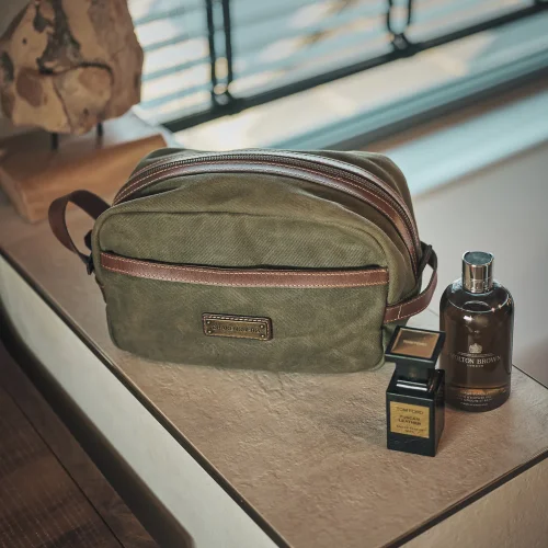 Set | Duffel Bag CODY & Toiletry Bag LIAM | Green