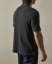 Honeycomb Waffle Knit Henley T-Shirt | Black - Size: XXL