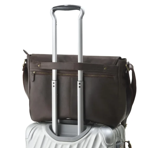 Taška na rameno LEON | Kávová