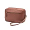 Leather Wristlet ROBERTO | Chestnut Brown