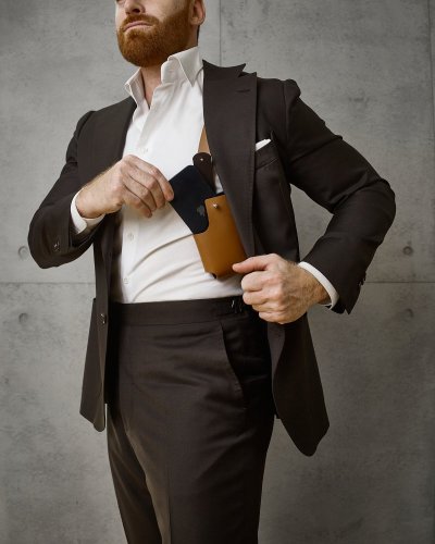 Holster JAMES | Hnedý