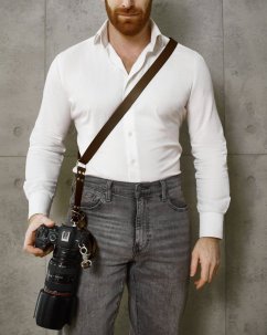 Camera Strap | Dark Brown