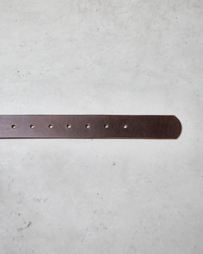 Belt MARSHALL | Dark Brown - Belt size: Waist 85 - 95 cm, Engraving: No engraving