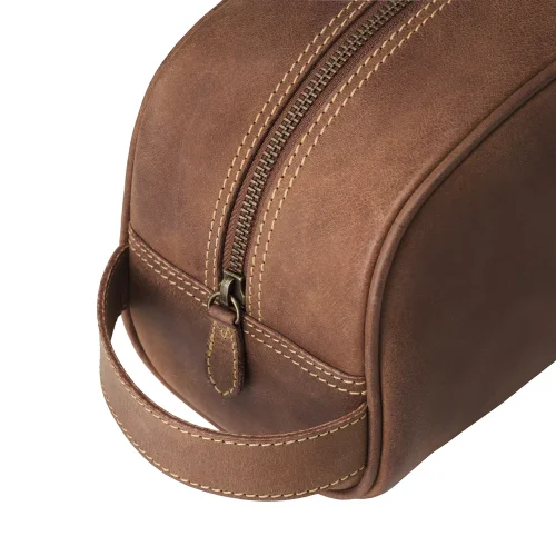 Toiletry Bag THEO | Havana Brown