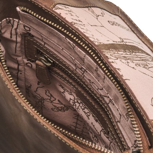 Shoulder Bag CARL | Havana Brown