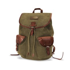 Malý ruksak HENRIETTA | 20 l | Zelený