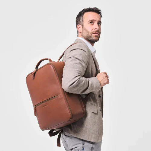 Business Backpack ARMANDO | 22 l | Chestnut Brown