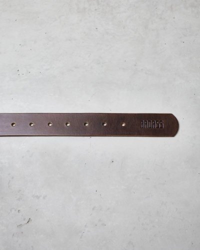 Belt MARSHALL | Dark Brown - Belt size: Waist 85 - 95 cm, Engraving: No engraving