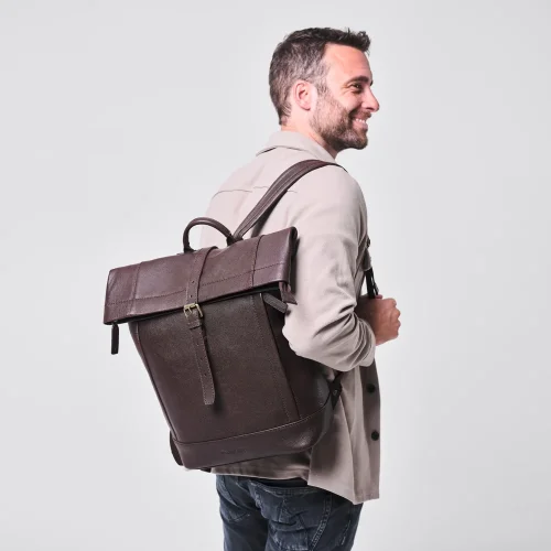 Backpack GINO | 15 l | Dark Brown