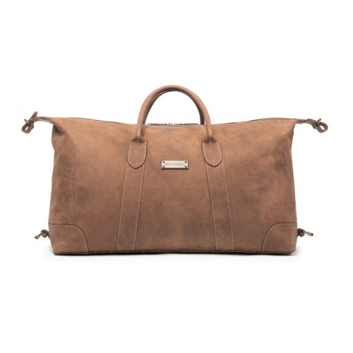 Celokožená víkendovka DAVID | 60 - 80 l | Havana hnedá