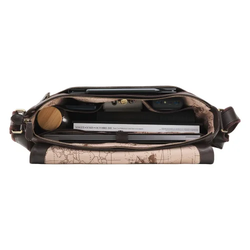 Taška na rameno LEON | Kávová