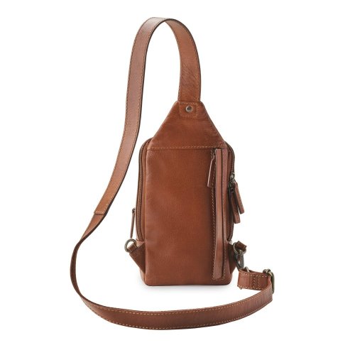 Crossbody Bag EMILIO | Chestnut Brown